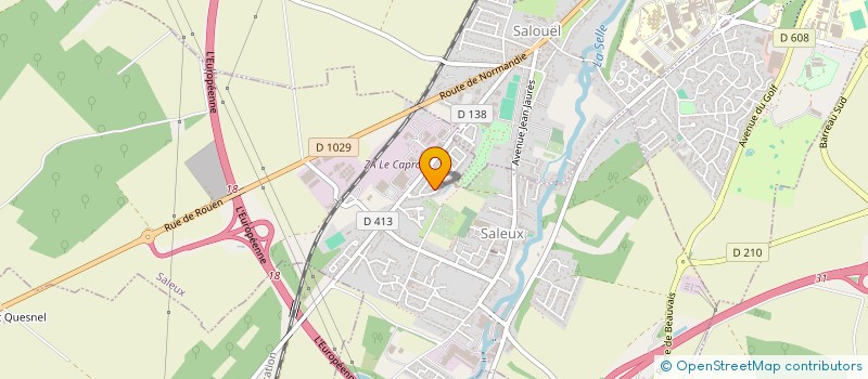 localisation de l'entreprise MONSIEUR YOANN FLEURIT à SALEUX