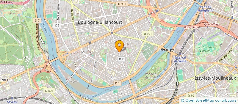 localisation de l'entreprise MONSIEUR YOANN FLORENT à BOULOGNE-BILLANCOURT