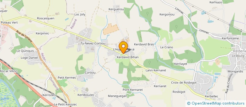 localisation de l'entreprise MONSIEUR YOANN FORTINI  REDENE