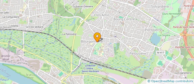 localisation de l'entreprise MONSIEUR YOANN FOUCHE  SAINT-HERBLAIN