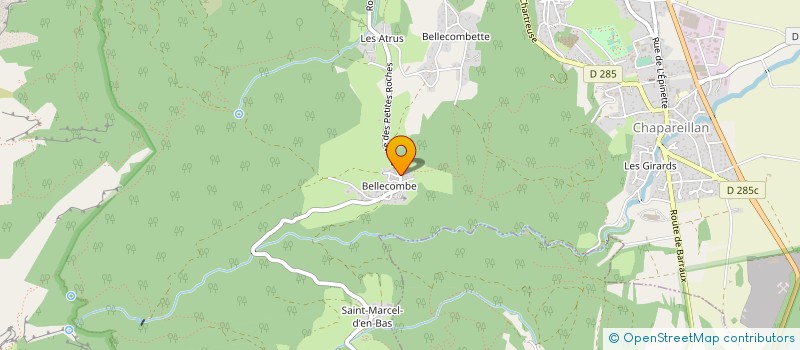 localisation de l'entreprise MONSIEUR YOANN FRAMERY  CHAPAREILLAN