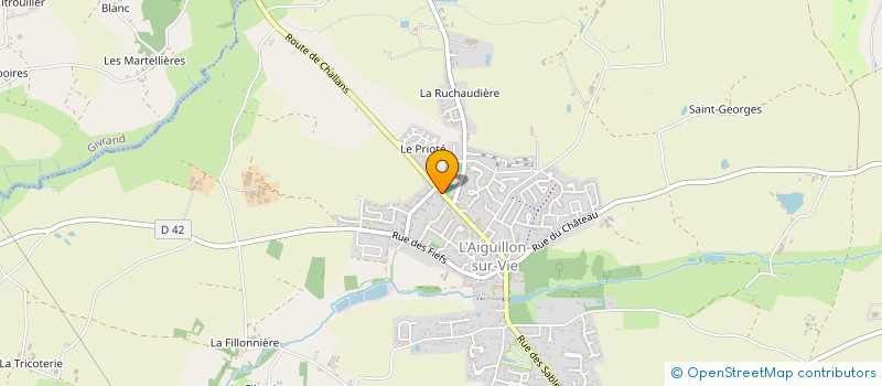 localisation de l'entreprise MONSIEUR YOANN FRANCK BARBEAU  L'AIGUILLON-SUR-VIE