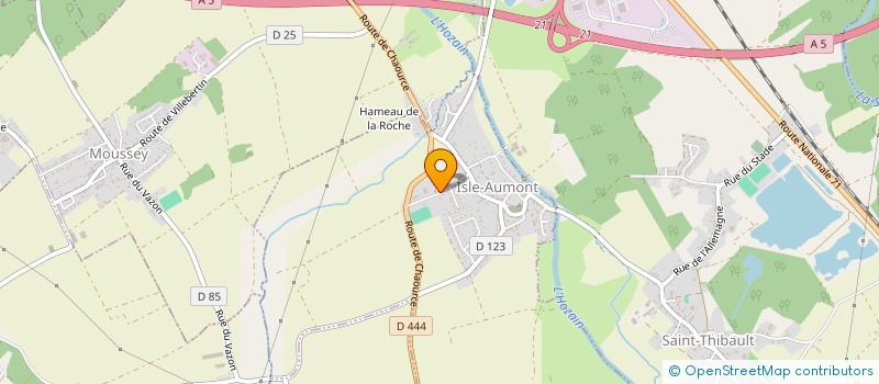 localisation de l'entreprise MONSIEUR YOANN FRAPIN  ISLE-AUMONT