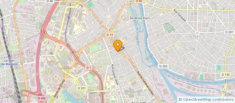 localisation de l'entreprise MONSIEUR YOANN GABARD  CRETEIL