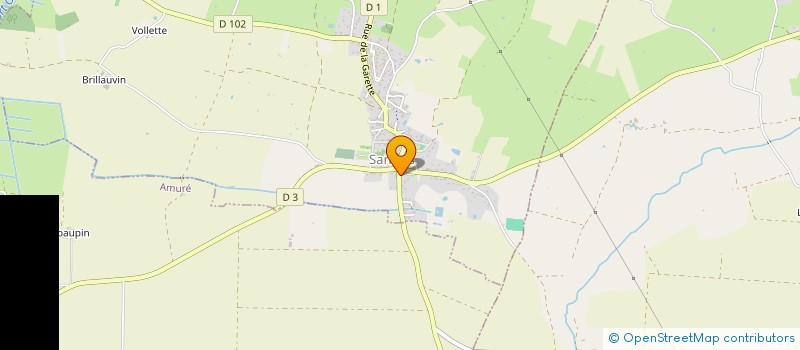 localisation de l'entreprise MONSIEUR YOANN GABORIT  SANSAIS