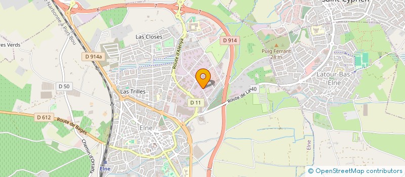 localisation de l'entreprise MONSIEUR YOANN GARCIA-GUILLEMAT à ELNE