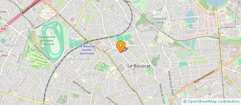 localisation de l'entreprise MONSIEUR YOANN GAUTIER ALLANIC à LE BOUSCAT