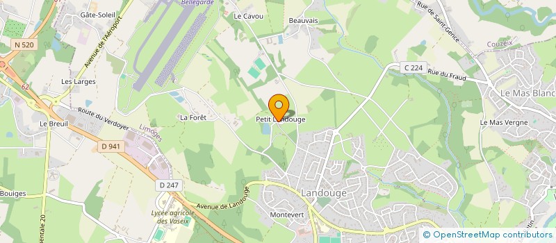 localisation de l'entreprise MONSIEUR YOANN GERVAIS à LIMOGES