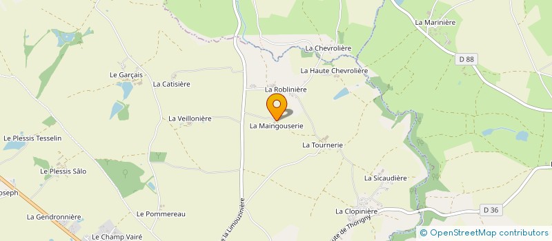 localisation de l'entreprise MONSIEUR YOANN GIRARD  RIVES DE L'YON