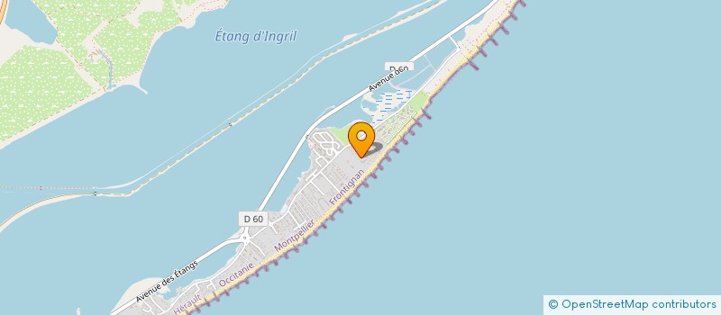 localisation de l'entreprise MONSIEUR YOANN GLORIAU à FRONTIGNAN