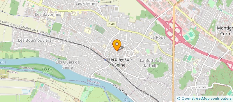 localisation de l'entreprise MONSIEUR YOANN GOBA  HERBLAY-SUR-SEINE