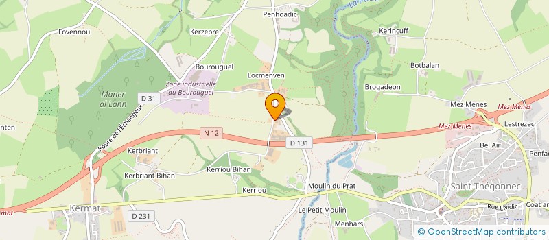 localisation de l'entreprise MONSIEUR YOANN GOMES  GUICLAN