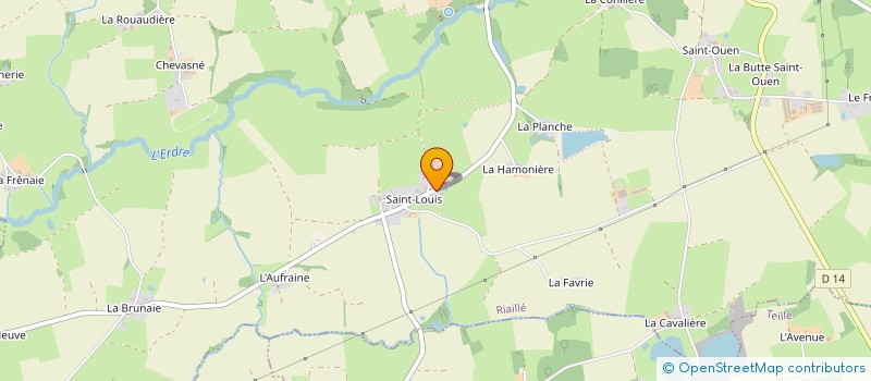 localisation de l'entreprise MONSIEUR YOANN GUERIN  RIAILLE