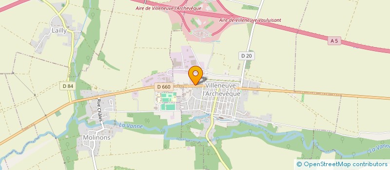 localisation de l'entreprise MONSIEUR YOANN GUGLIELMI  COURGENAY