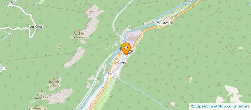 localisation de l'entreprise MONSIEUR YOANN GUGLIELMI  LIVET-ET-GAVET