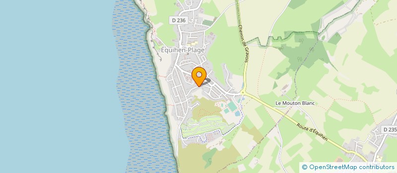 localisation de l'entreprise MONSIEUR YOANN GUILLOU  EQUIHEN-PLAGE