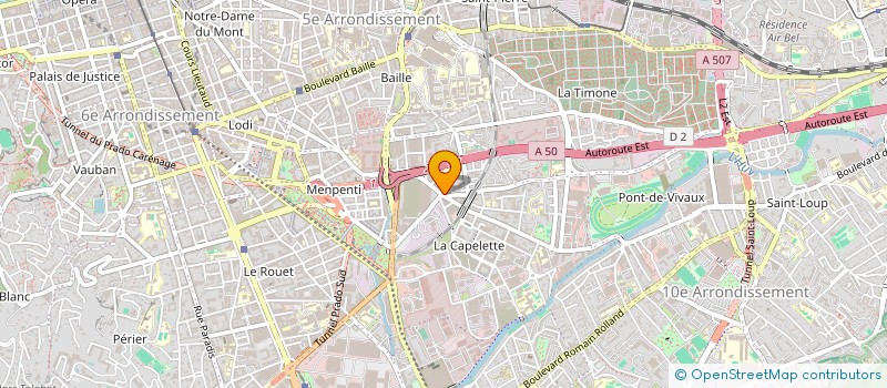localisation de l'entreprise MONSIEUR YOANN GUIRADO  MARSEILLE