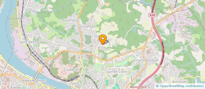 localisation de l'entreprise MONSIEUR YOANN HANTRAIS à BAYONNE