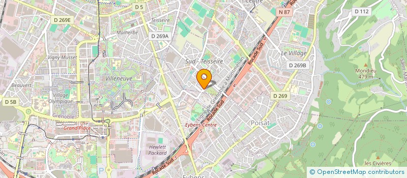 localisation de l'entreprise MONSIEUR YOANN HATZICONSTANTINOU  SAINT-MARTIN-D'HERES