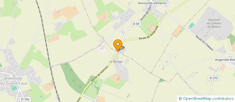 localisation de l'entreprise MONSIEUR YOANN HEBERT  ANNOUVILLE-VILMESNIL