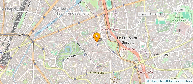 localisation de l'entreprise MONSIEUR YOANN HEDBERT  PARIS