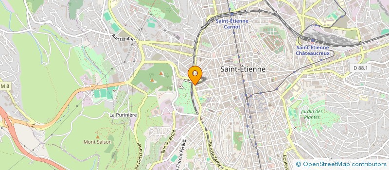 localisation de l'entreprise MONSIEUR YOANN HENRIQUES SANTOS à SAINT-ETIENNE