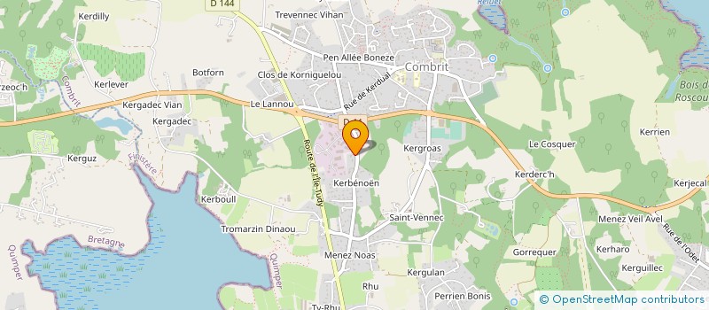 localisation de l'entreprise MONSIEUR YOANN HERROU à COMBRIT