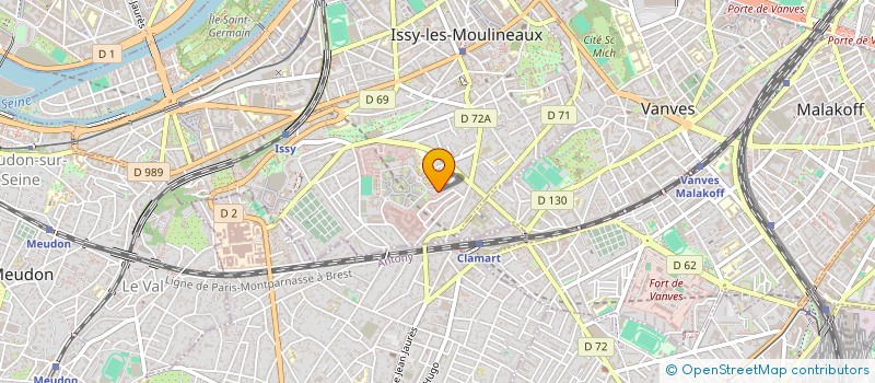 localisation de l'entreprise MONSIEUR YOANN HERVO à ISSY-LES-MOULINEAUX
