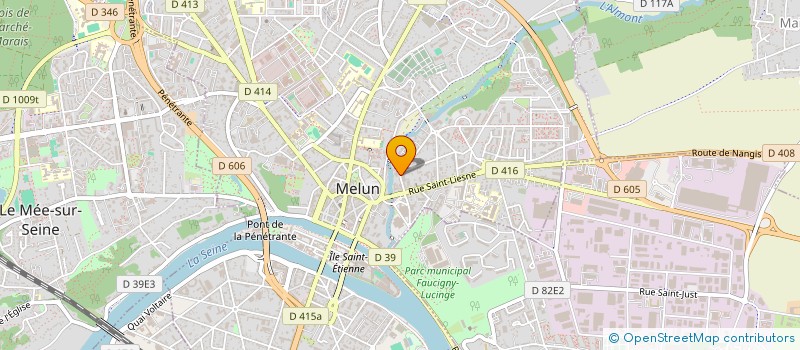 localisation de l'entreprise MONSIEUR YOANN HILLEWAERE  MELUN