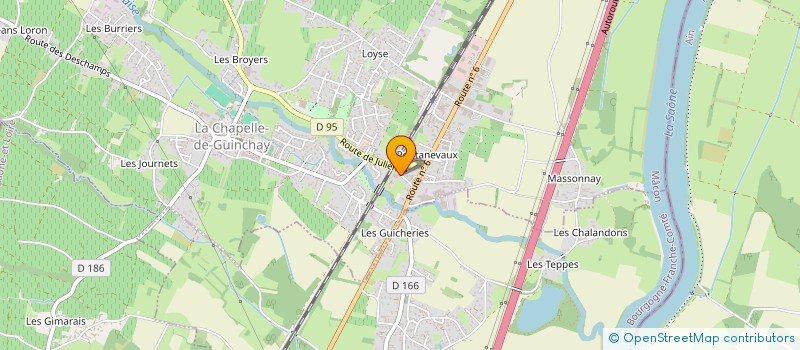 localisation de l'entreprise MONSIEUR YOANN HOUDIN  LA CHAPELLE-DE-GUINCHAY