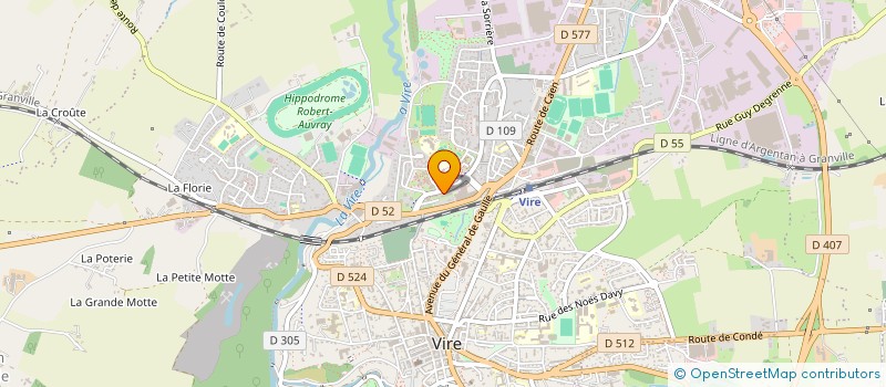 localisation de l'entreprise MONSIEUR YOANN HUARD  VIRE-NORMANDIE