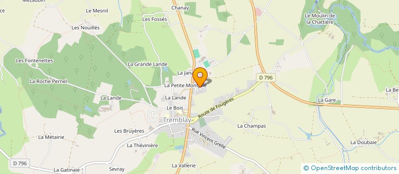 localisation de l'entreprise MONSIEUR YOANN HUARD à VAL-COUESNON