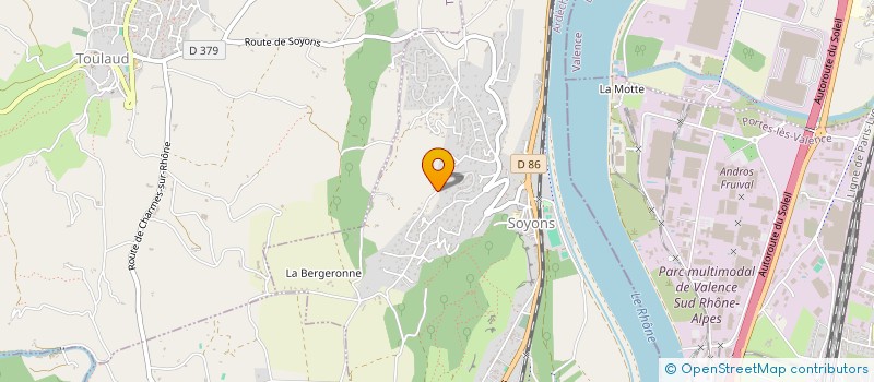 localisation de l'entreprise MONSIEUR YOANN HUBER  SOYONS