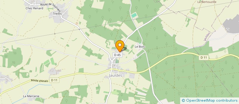 localisation de l'entreprise MONSIEUR YOANN HUBERT  JAULDES