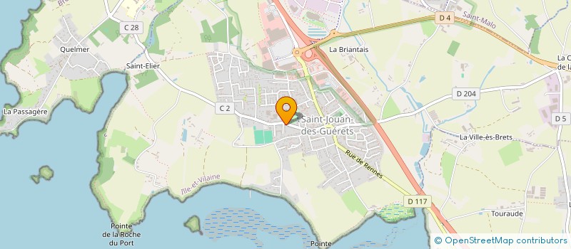 localisation de l'entreprise MONSIEUR YOANN JACKY JEAN DALISSIER  SAINT-JOUAN-DES-GUERETS