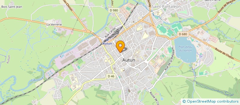 localisation de l'entreprise MONSIEUR YOANN JAMBON à AUTUN
