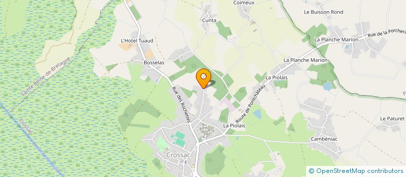 localisation de l'entreprise MONSIEUR YOANN JAMET  CROSSAC