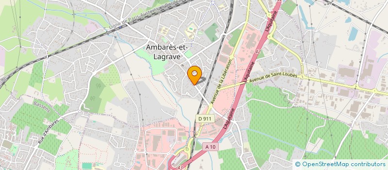 localisation de l'entreprise MONSIEUR YOANN JEANJEAN  AMBARES-ET-LAGRAVE