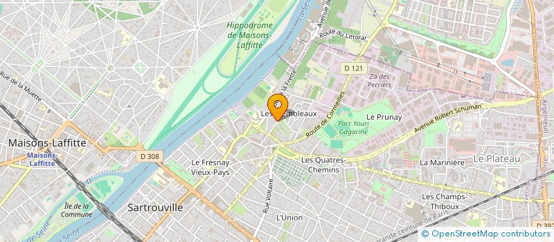 localisation de l'entreprise MONSIEUR YOANN JEANVILLE à SARTROUVILLE