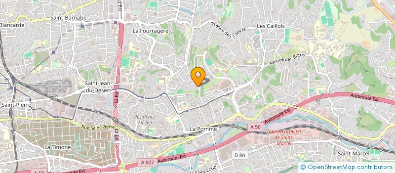 localisation de l'entreprise MONSIEUR YOANN JEGO  MARSEILLE