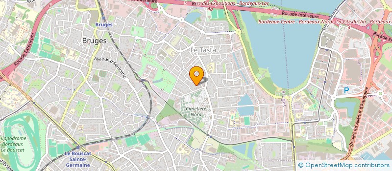 localisation de l'entreprise MONSIEUR YOANN JOLIVET  BRUGES