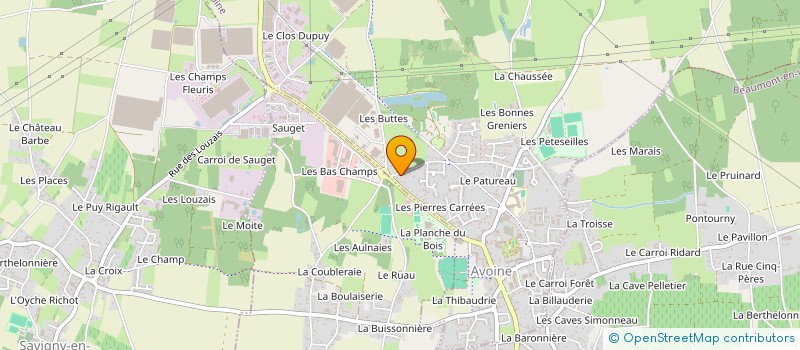 localisation de l'entreprise MONSIEUR YOANN JOLY à AVOINE