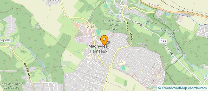 localisation de l'entreprise MONSIEUR YOANN KAGAN  MAGNY-LES-HAMEAUX