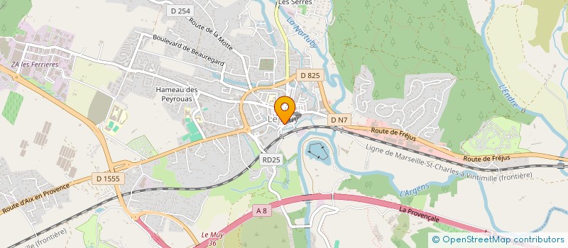 localisation de l'entreprise MONSIEUR YOANN KRIZMANIC à LE MUY