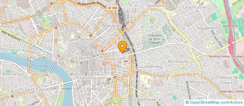 localisation de l'entreprise MONSIEUR YOANN KUBIAK  TOULOUSE