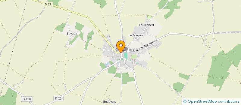 localisation de l'entreprise MONSIEUR YOANN LABBE  ROMAGNE