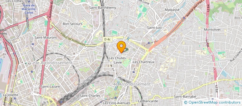 localisation de l'entreprise MONSIEUR YOANN LACANETY à MARSEILLE 4EME