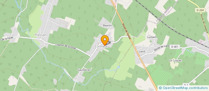 localisation de l'entreprise MONSIEUR YOANN LACOMBE  LESPARRE-MEDOC