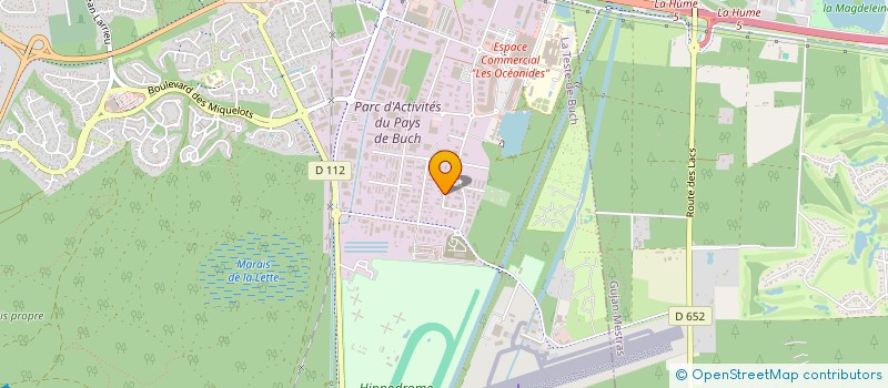 localisation de l'entreprise MONSIEUR YOANN LAFON  LA TESTE-DE-BUCH