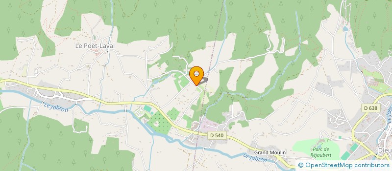 localisation de l'entreprise MONSIEUR YOANN LAFRANCHE  LA BEGUDE-DE-MAZENC